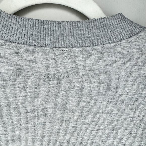 Anine Bing Vintage Eagle Oversized Crew Neck Sweatshirt Medium - Picture 5 of 7